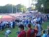 Sicherheitszaun im Volksstadion