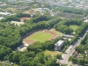 Das Sportfeld von oben... 