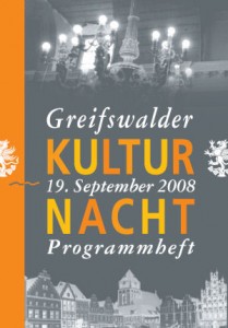 Sechste Greifswalder Kulturnacht