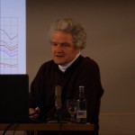 Prof. Dr. Klüter bei seinem Vortrag "Schrumpfende Städte"