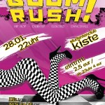 Flyer BoomRush! Party in der Kiste 2012