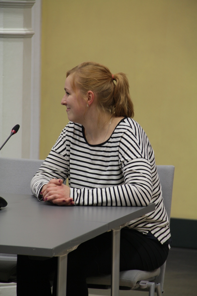 Die neue Pressereferentin des AStAs: Antje Stahmann