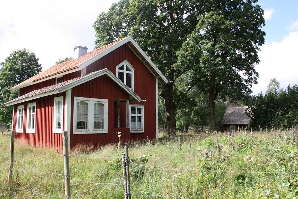 Ein typisches schwedisches Haus