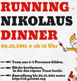 Running Nikolaus Dinner am 6.Dezember! *Update*
