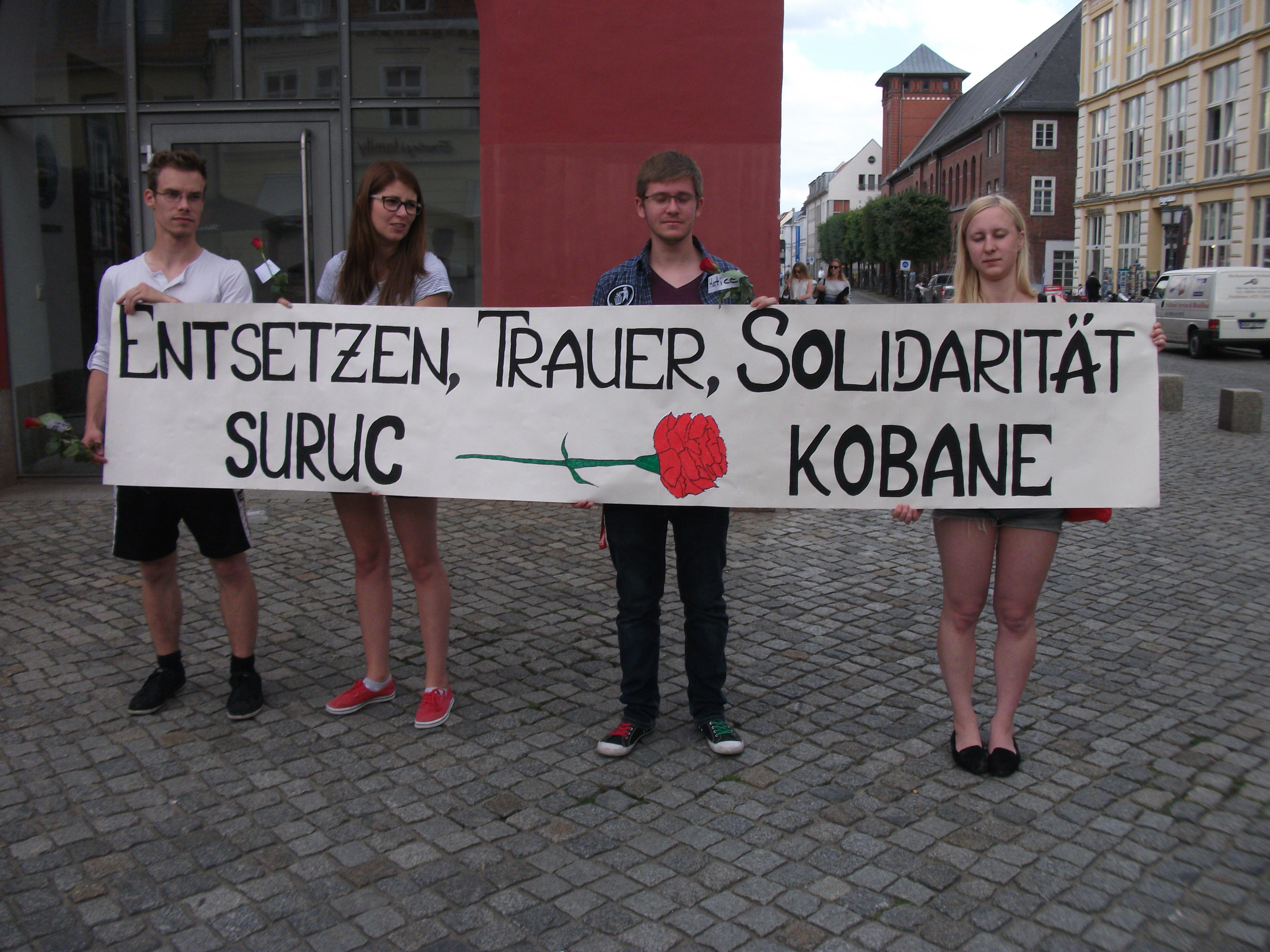 Es geht um Solidarität – Suruc ist überall