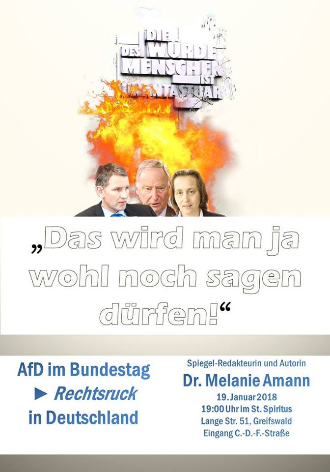 Veranstaltungstipp: Die AfD im Bundestag