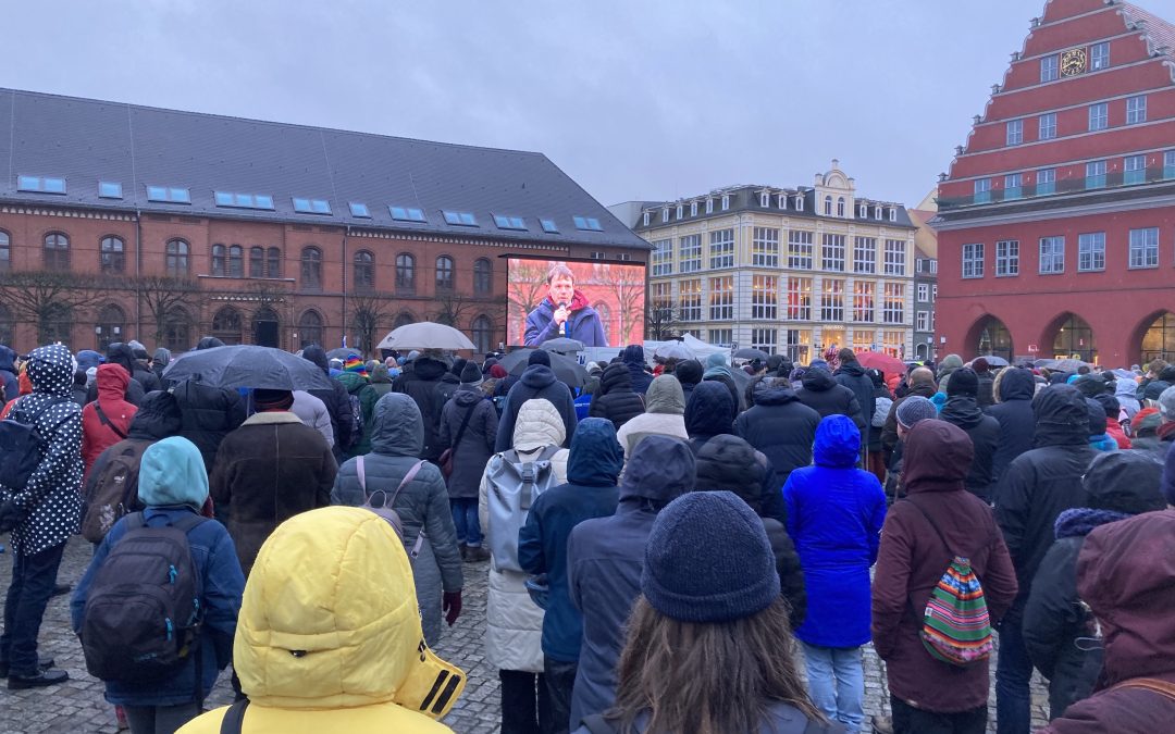So zeigt Greifswald Gesicht gegen Rassismus