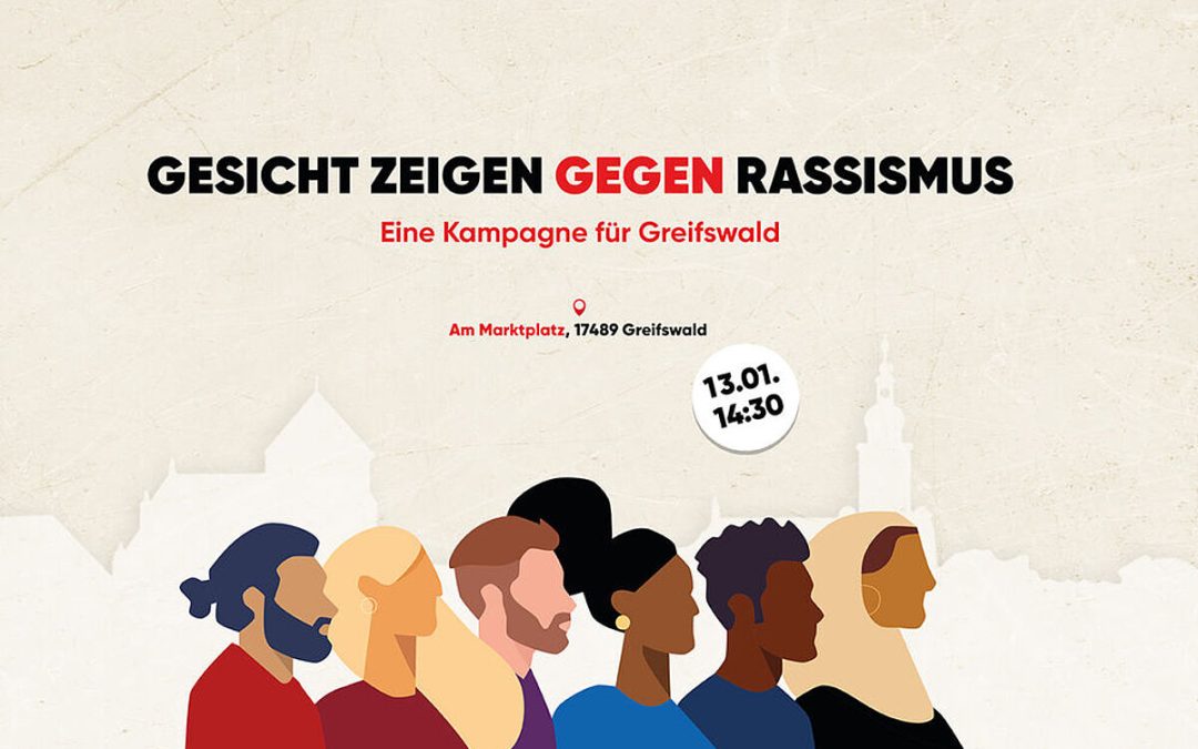 Greifswald zeigt Gesicht gegen Rassismus